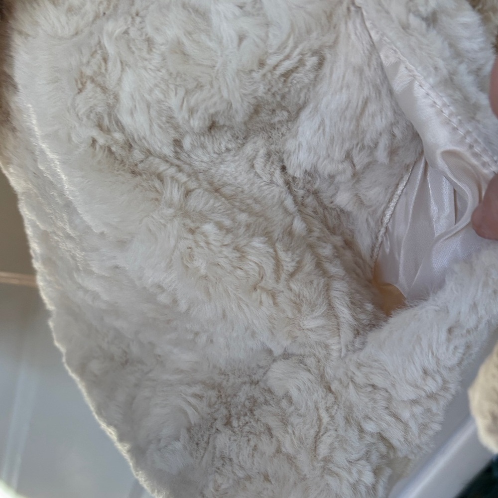 Ci Sono Cream Teddy Jacket - Picture 5 of 11